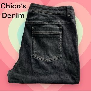 Chico’s Bootcut Black Denim